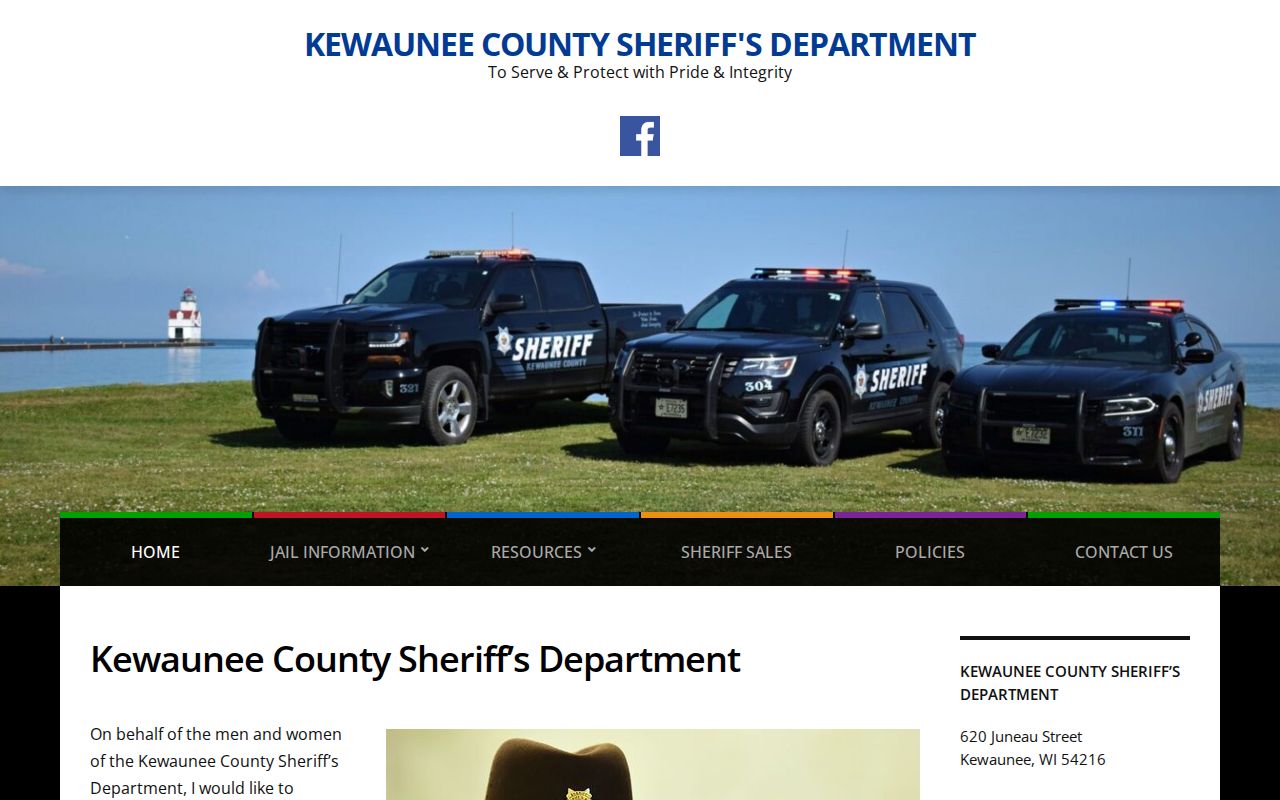 Kewaunee County sheriff and jail criminal record access